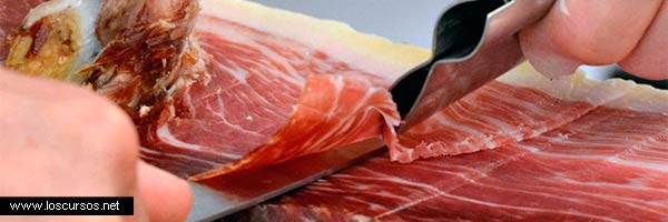 Método para cortar un jamón